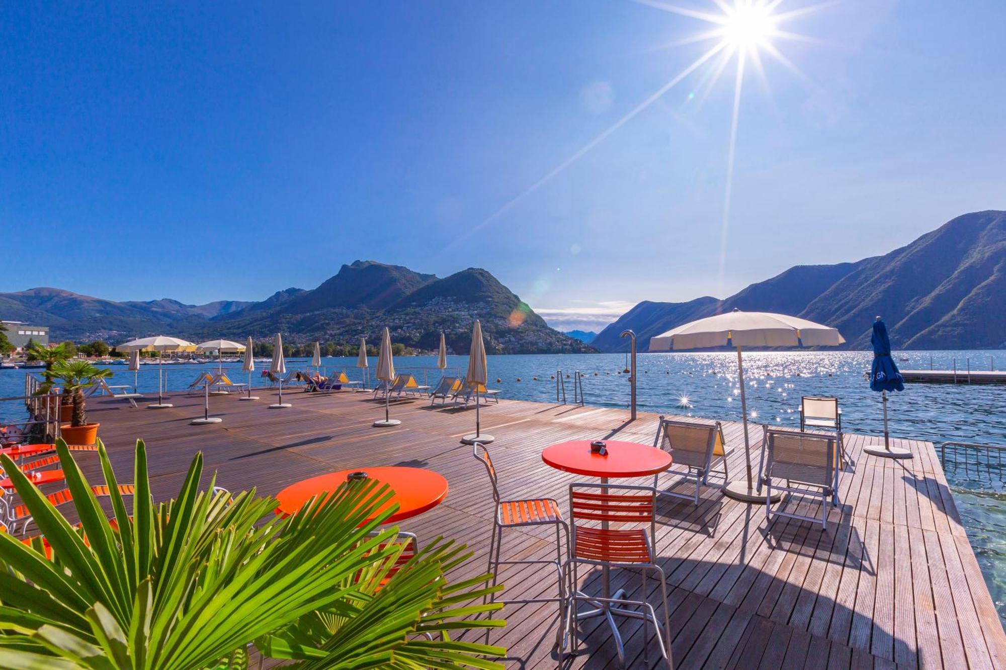 Moonlight - 150M From The Lake - Happy Rentals Lugano Exteriör bild